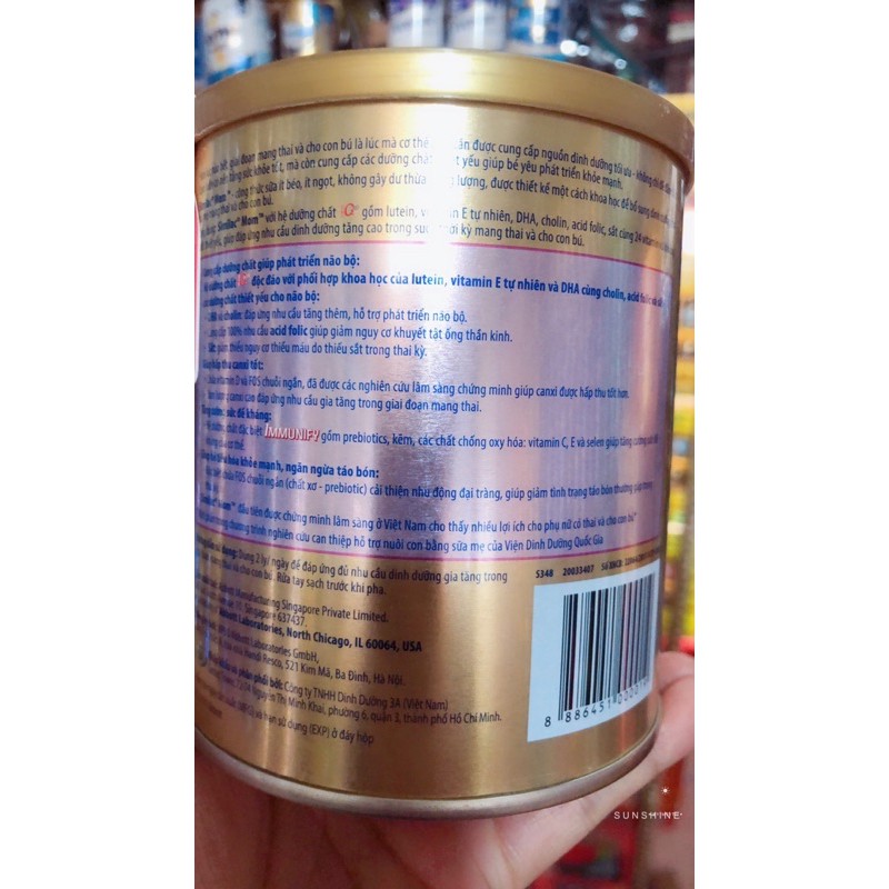 Sữa Bột SimilacMom Lon 400g, 900g Hương Vani