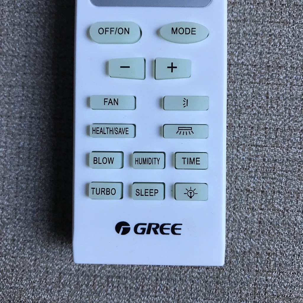remote điều khiển điều hòa máy lạnh gree