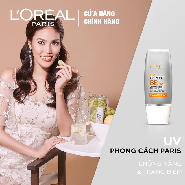 Kem Chống Nắng Dưỡng Da Trắng Sáng Tức Thì L'Oreal Paris SPF50+ Pa++++ 30ml #8
