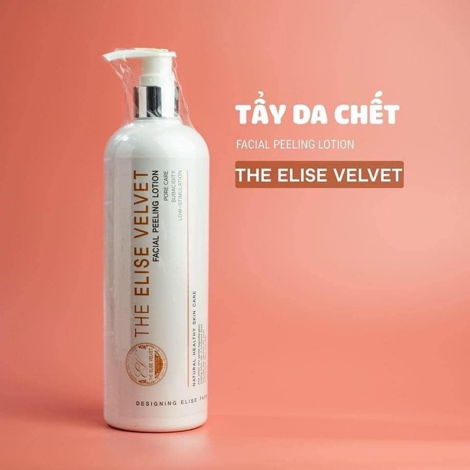 Tẩy da chết - the elise velvet, lindsay 500ML