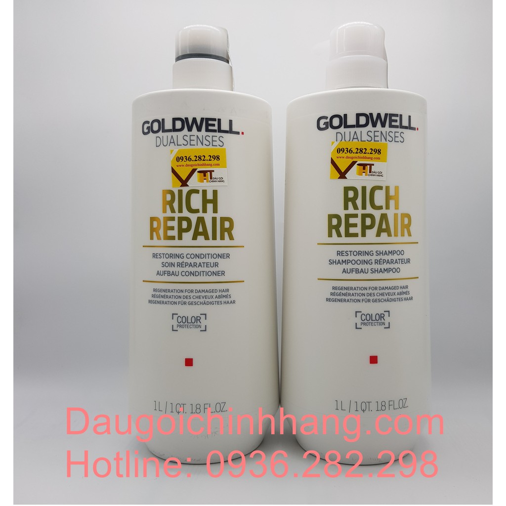 (Hàng chính hãng) Dầu Gội và Xả Goldwell - Đức