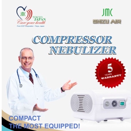 Máy xông khí dung, máy xông mũi họng Shizu Air - JMC Tokyo - Công Nghệ Nhật Bản - xông thuốc cho bé