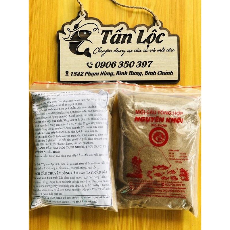 MỒI CÂU TỔNG HỢP NGUYÊN KHÔI