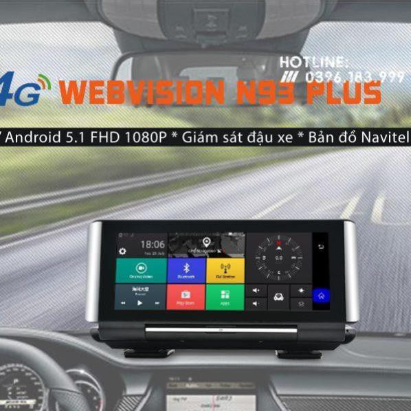 [Giảm giá]  [RẺ SỐ 1 SHOPEE] CAMERA HÀNH TRÌNH WEBVISION N93 PLUS CAO CẤP 2018 | BigBuy360 - bigbuy360.vn