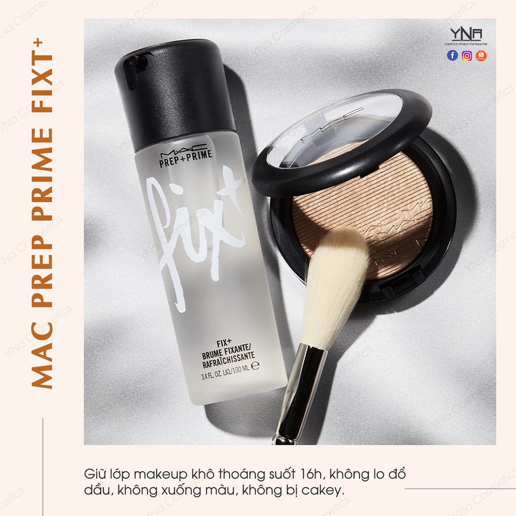 Xịt khoáng khóa Makeup  M.A.C Prep + Prime  Fix 100ml | BigBuy360 - bigbuy360.vn
