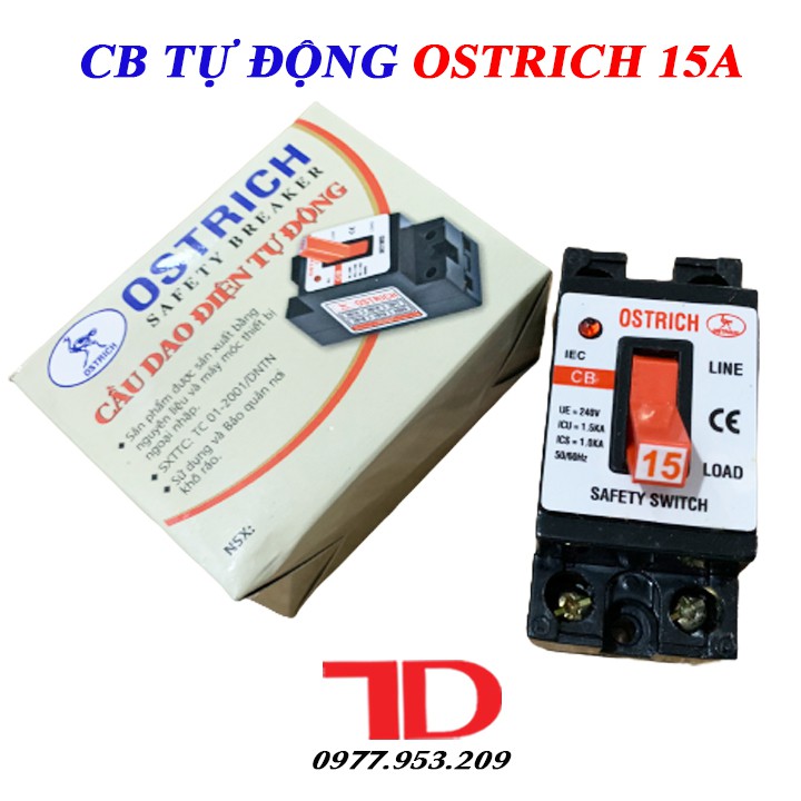 Cầu dao OSTRICH, CB tự động, cầu dao an toàn