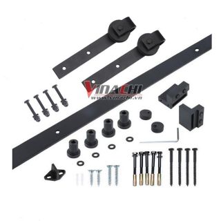 Bộ ray trượt cửa lùa thép không gỉ