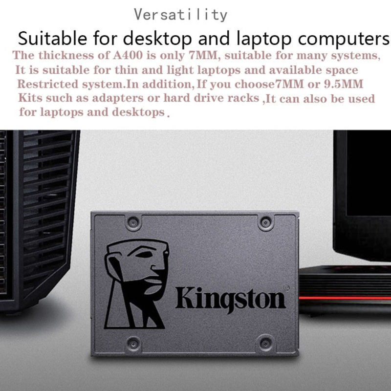 KINGSTON Ổ Cứng Ssd 120 Gb Ssd Sata 3 60GB 120GB 240GB