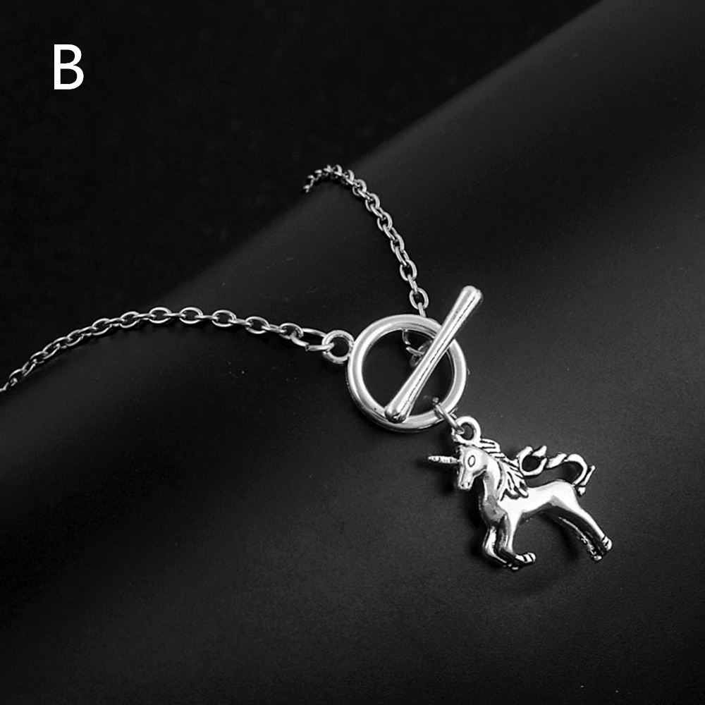 Dây Chuyền Mặt Hình Ngựa Một Sừng Thời Trang Cho Nữ | BigBuy360 - bigbuy360.vn