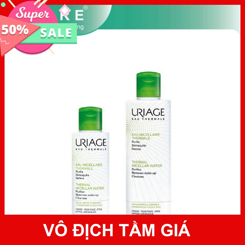 [CHÍNH HÃNG] Uriage Nước Tẩy Trang Dành Cho Da Nhờn Mụn Eau Micellaire Thermal Purife Nettoie