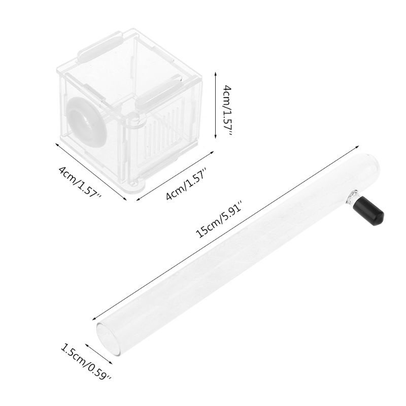 Aoto Tổ Kiến Mini Bằng Acrylic Trong Suốt Dùng Trong Thí Nghiệm Nông Trại