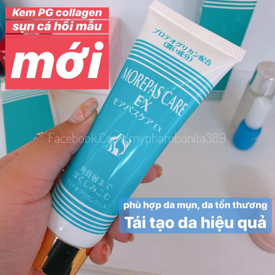 Kem PG Collagen sụn cá Morepas Care EX Phiên Bản Mới Cải Tiến Với Nhiều Dưỡng Chất Hơn