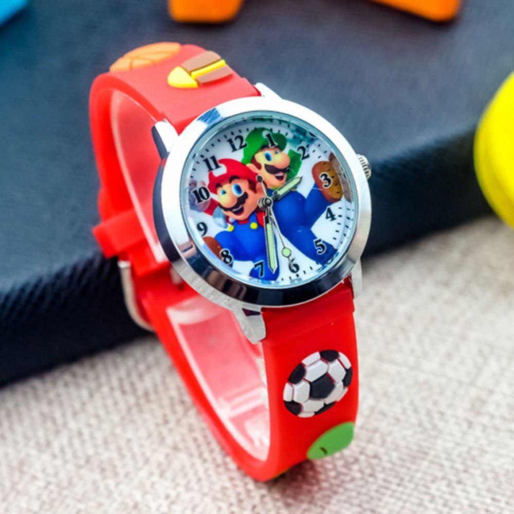 [COD] Đồng Hồ Thông Minh Bằng Silicon Phong Cách Hoạt Hình Super Mario Dễ Thương Làm Quà Sinh Nhật Cho Bé