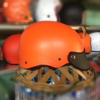 Nón bảo hiểm Sơn màu cam