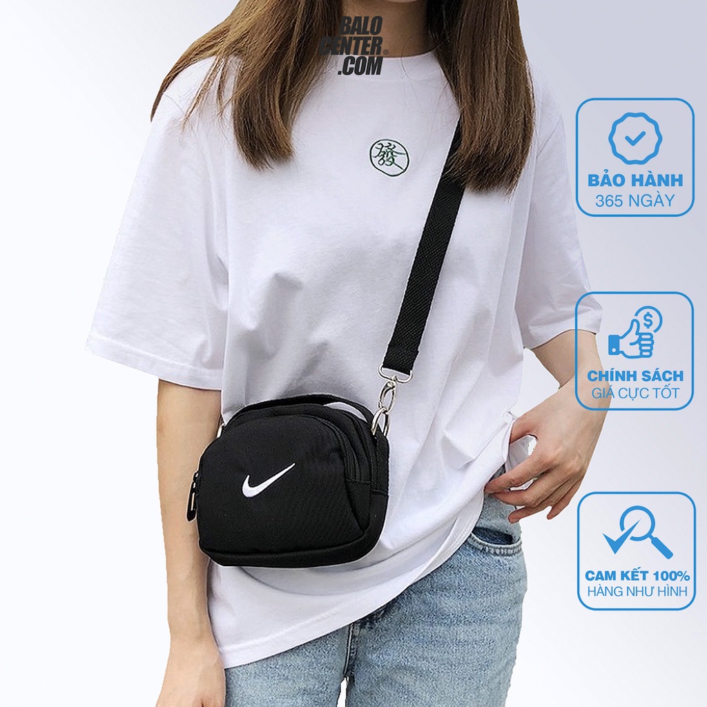 Túi Đeo Chéo Thời Trang Nam Nữ Nike Mini Swoosh - Chứa phụ kiện, điện thoại, ví tiền, thiết kế nhỏ gọn, tinh tế