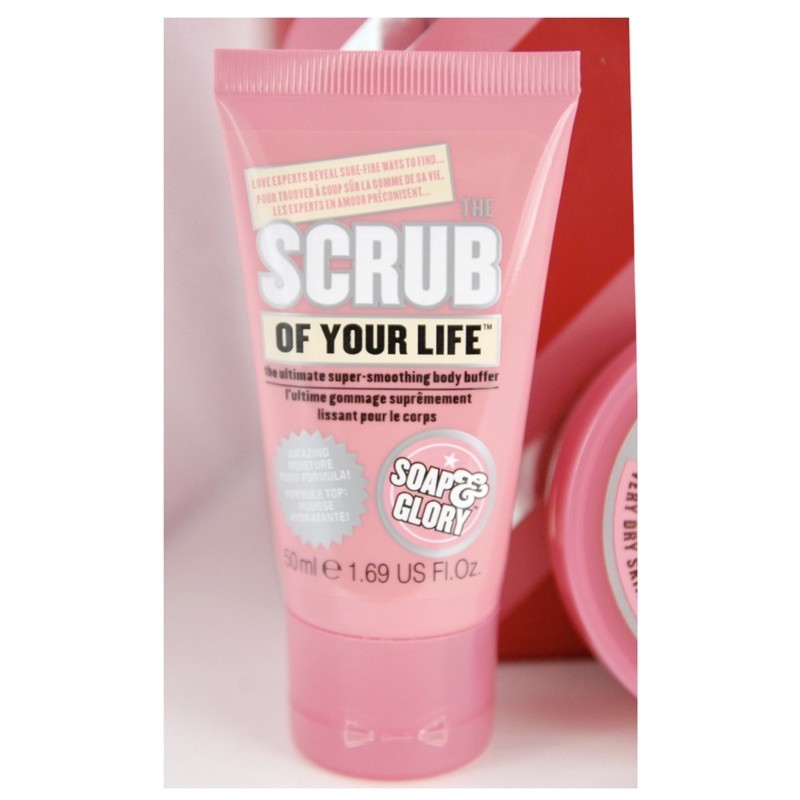 (dùng thử) mini size Tẩy da chết Soap and Glory The Scrub of your life 50 ML