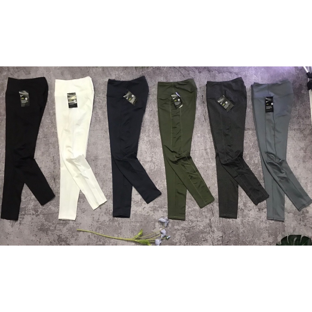 Quần Tập Gym Yoga Thể Thao Nữ Chất Liệu Thun Poly Phối Lưới Có Size Nhiều Màu Bin Sports Q152