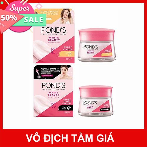 Kem Dưỡng Trắng Da Ban Ngày Ban Đêm Pond's White Beauty Thái Lan