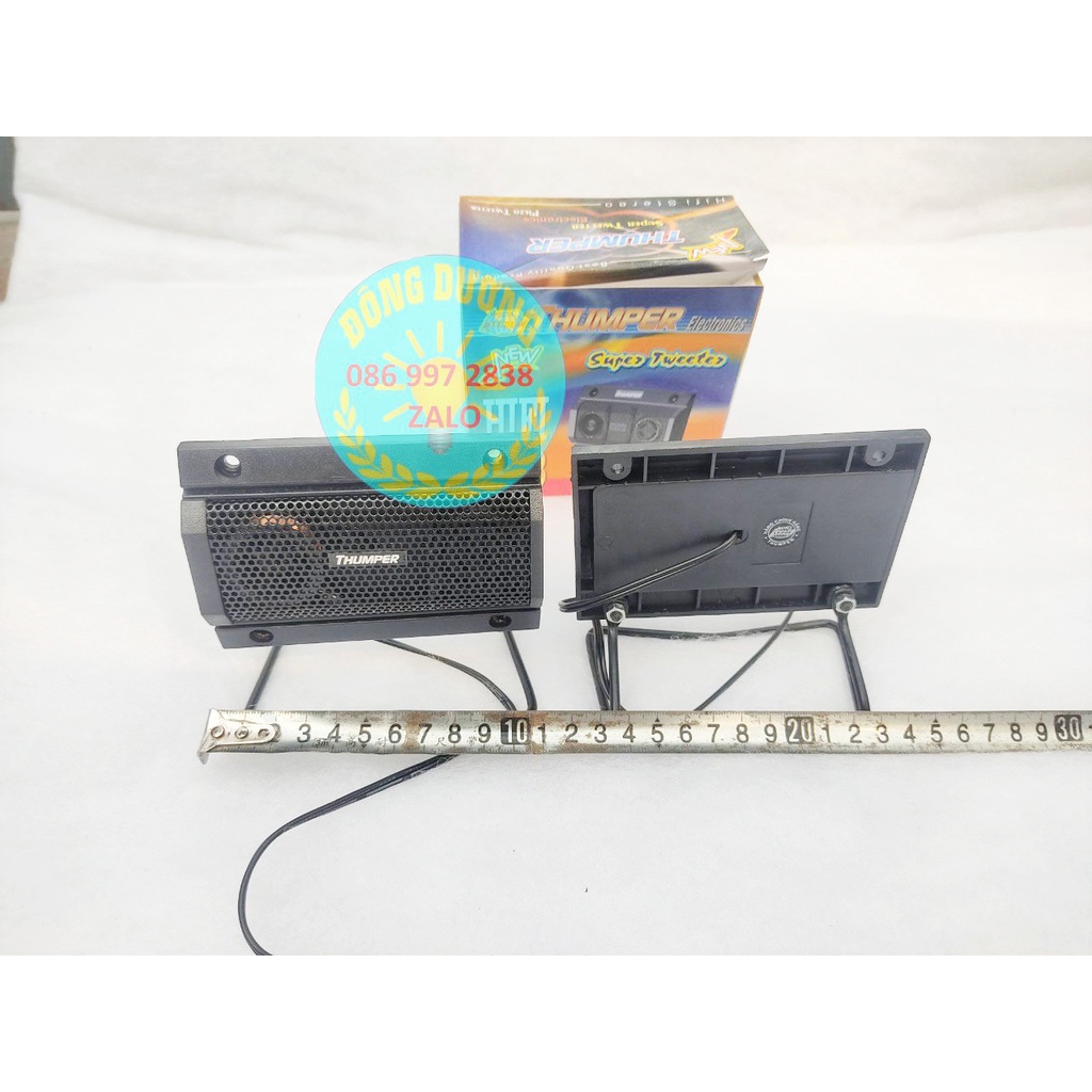 LOA TREBLE THẠCH ANH THUMPER 112 - GIÁ 1 CẶP