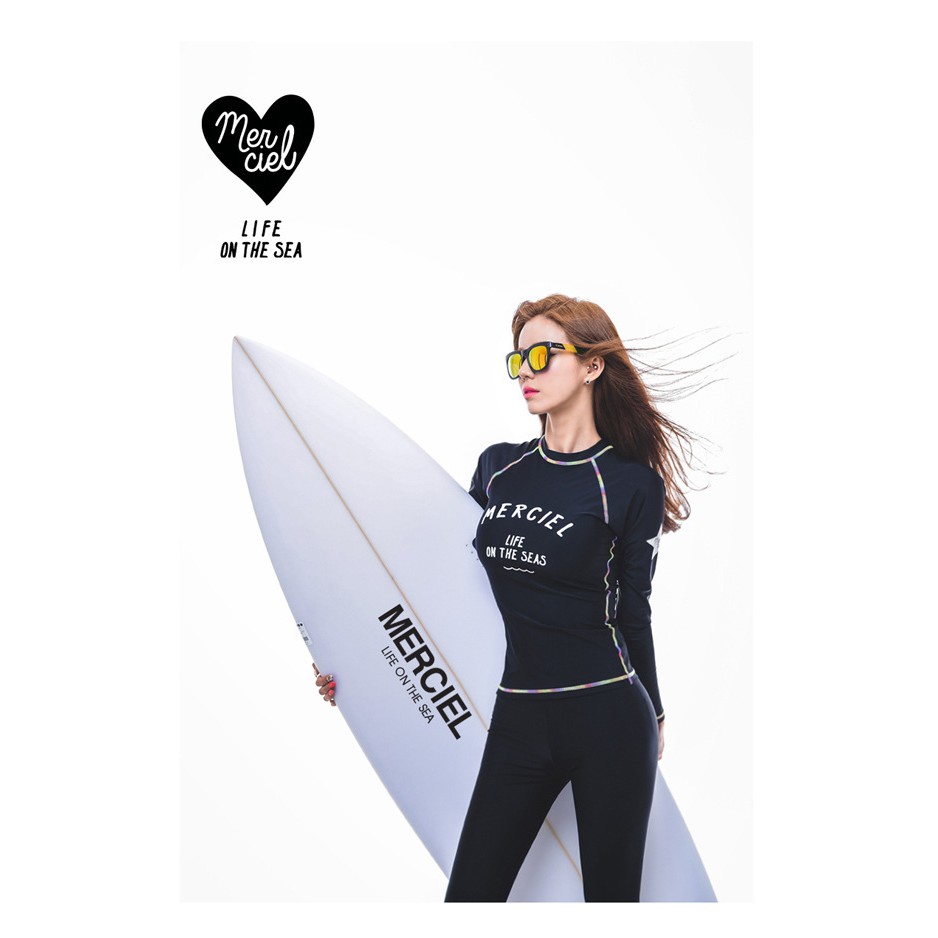 CÓ SẴN bộ đồ bơi nữ dài tay chỉ màu set 3 chi tiết thun lạnh đẹp | BigBuy360 - bigbuy360.vn