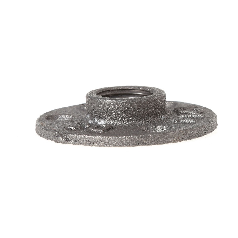 Giá Đỡ Ống Nước 3 / 4 &quot;Gắn Tường Bằng Sắt Màu Đen