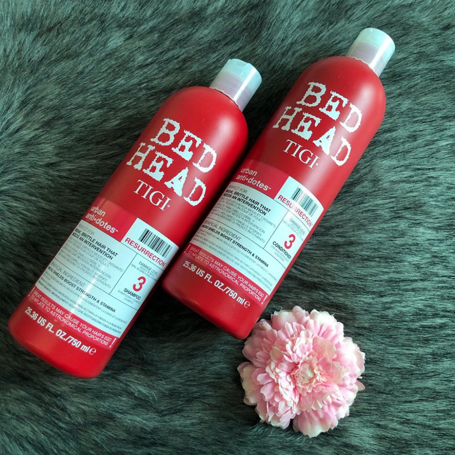 TIGI BED HEAD [CHÍNH HÃNG] - Dầu Gội TiGi Đỏ 1500ML / Cặp Phục Hồi Tóc Hư Tổn ⚡FreeShip⚡