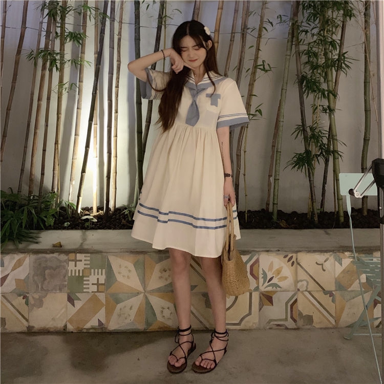 Đầm Tay Ngắn Phong Cách Lolita Xinh Xắn Cho Nữ | BigBuy360 - bigbuy360.vn