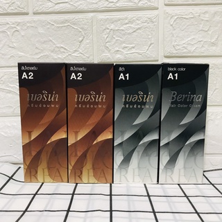 Thuốc nhuộm tóc đen, nâu berina a1,a2 thái lan 60ml