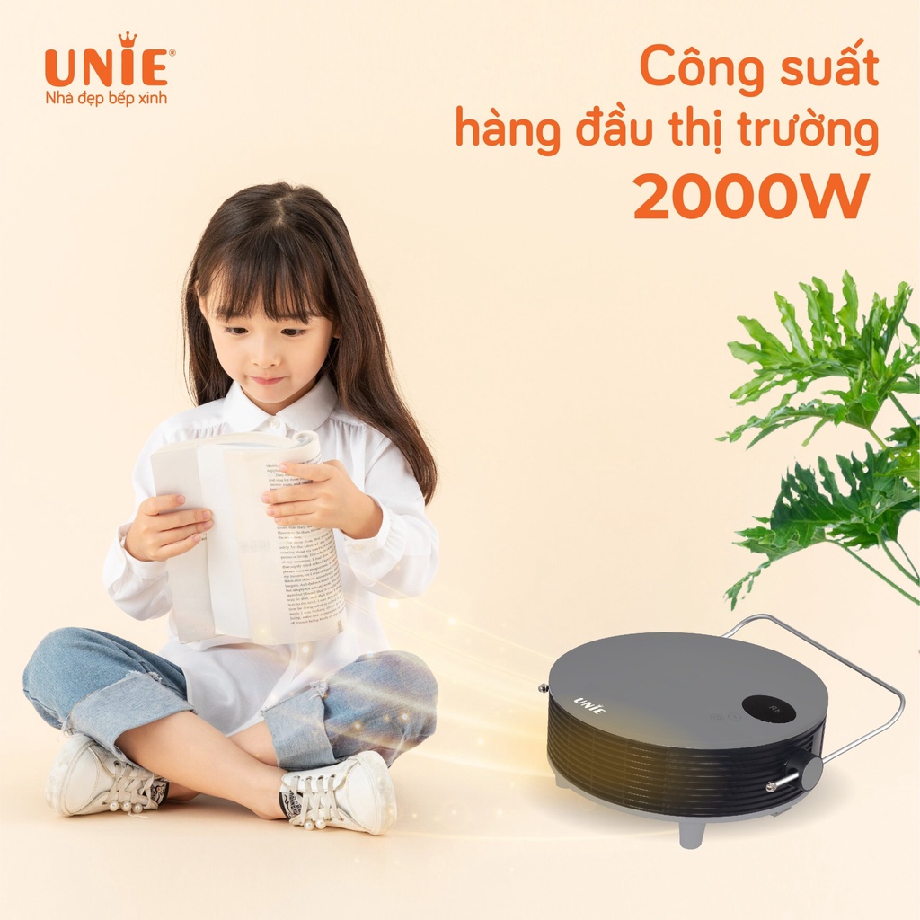 Máy sưởi gốm Unie UE-125 - Hàng chính hãng