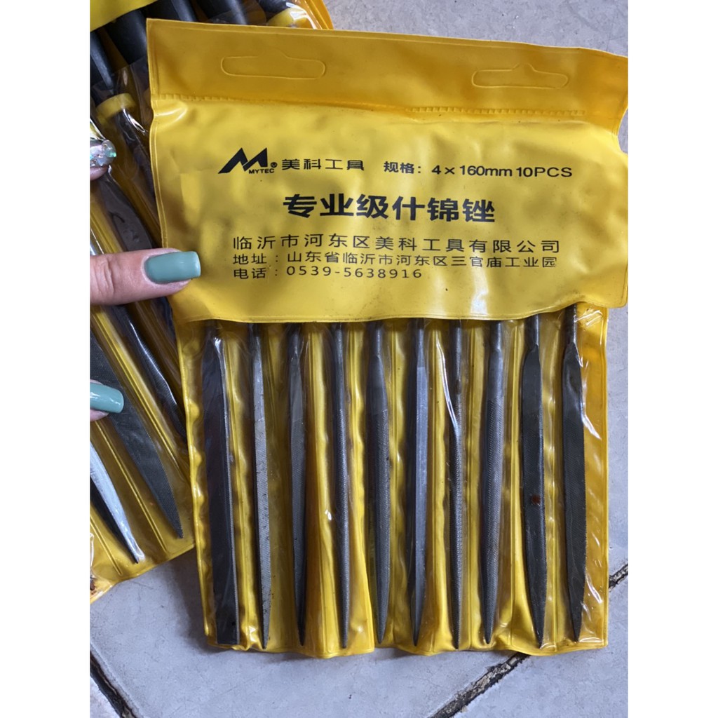 Bộ dũa hợp kim 4in 5in