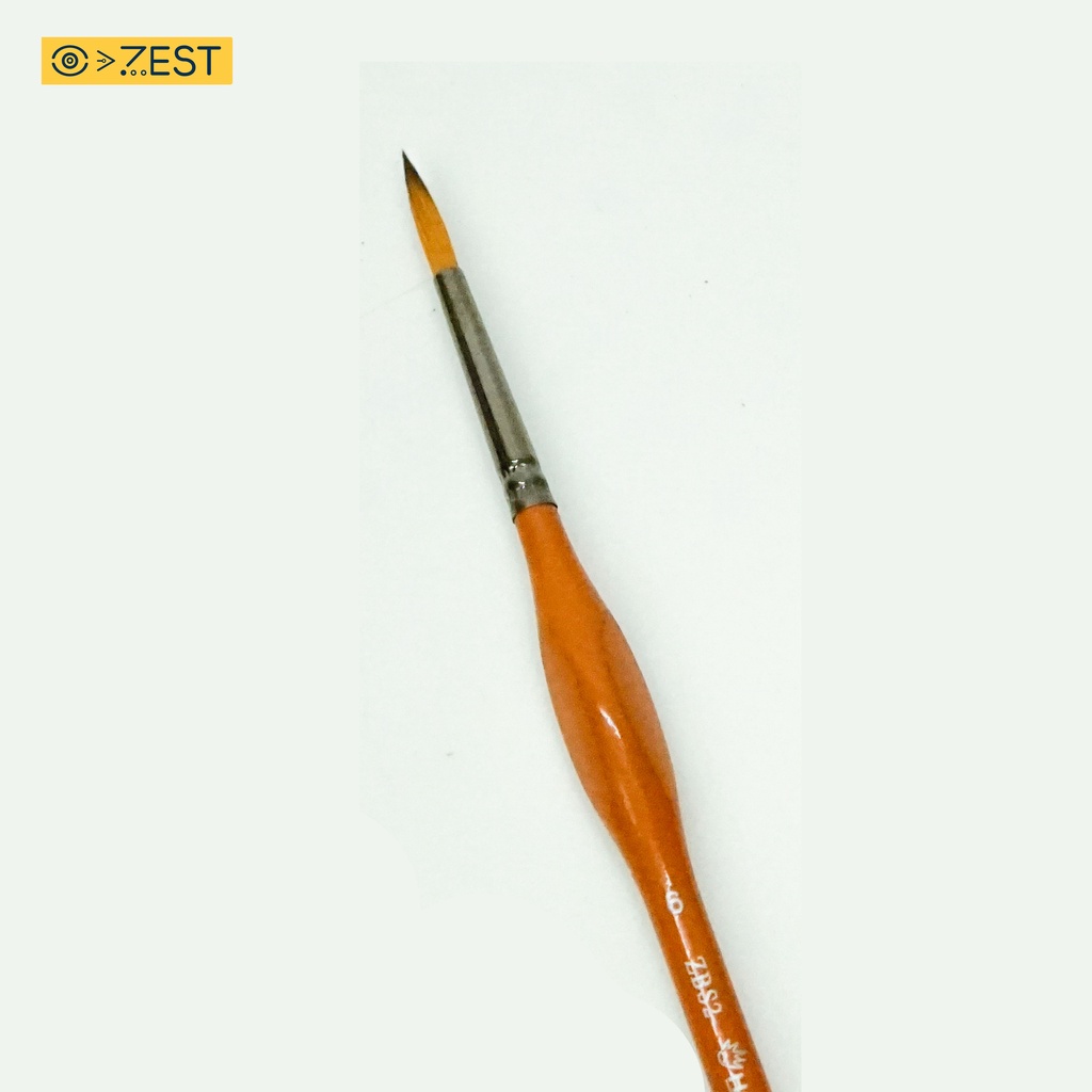 Cọ vẽ HAND đầu tròn thân vàng