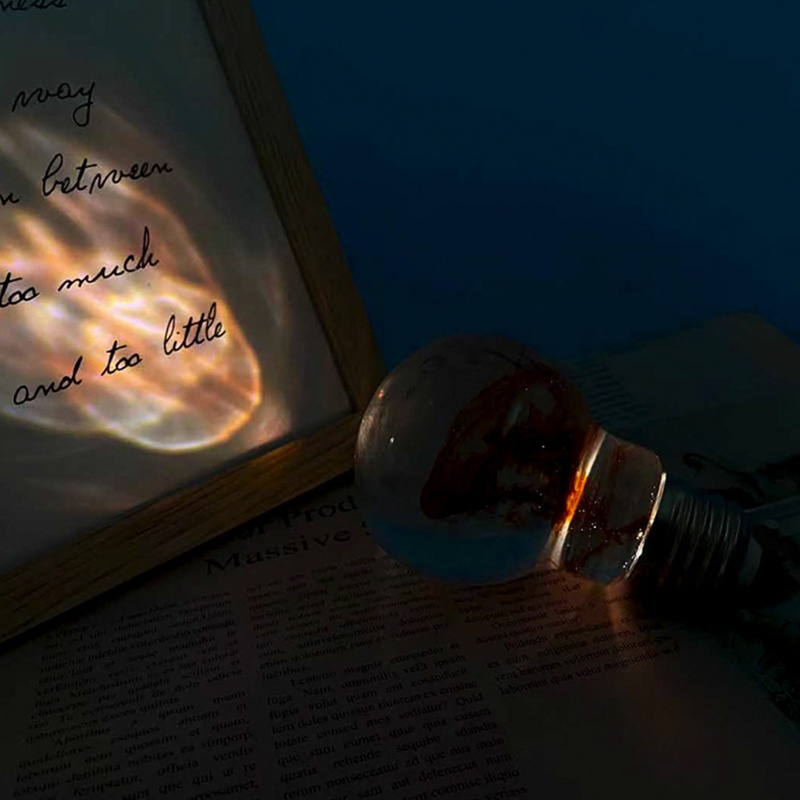 Sa Khuôn Silicone Làm Bóng Đèn LED Epoxy Resin DIY Trang Trí Nhà Ở