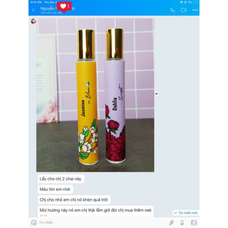 Nước hoa tinh dầu VIP Dreaming Garden 10ml