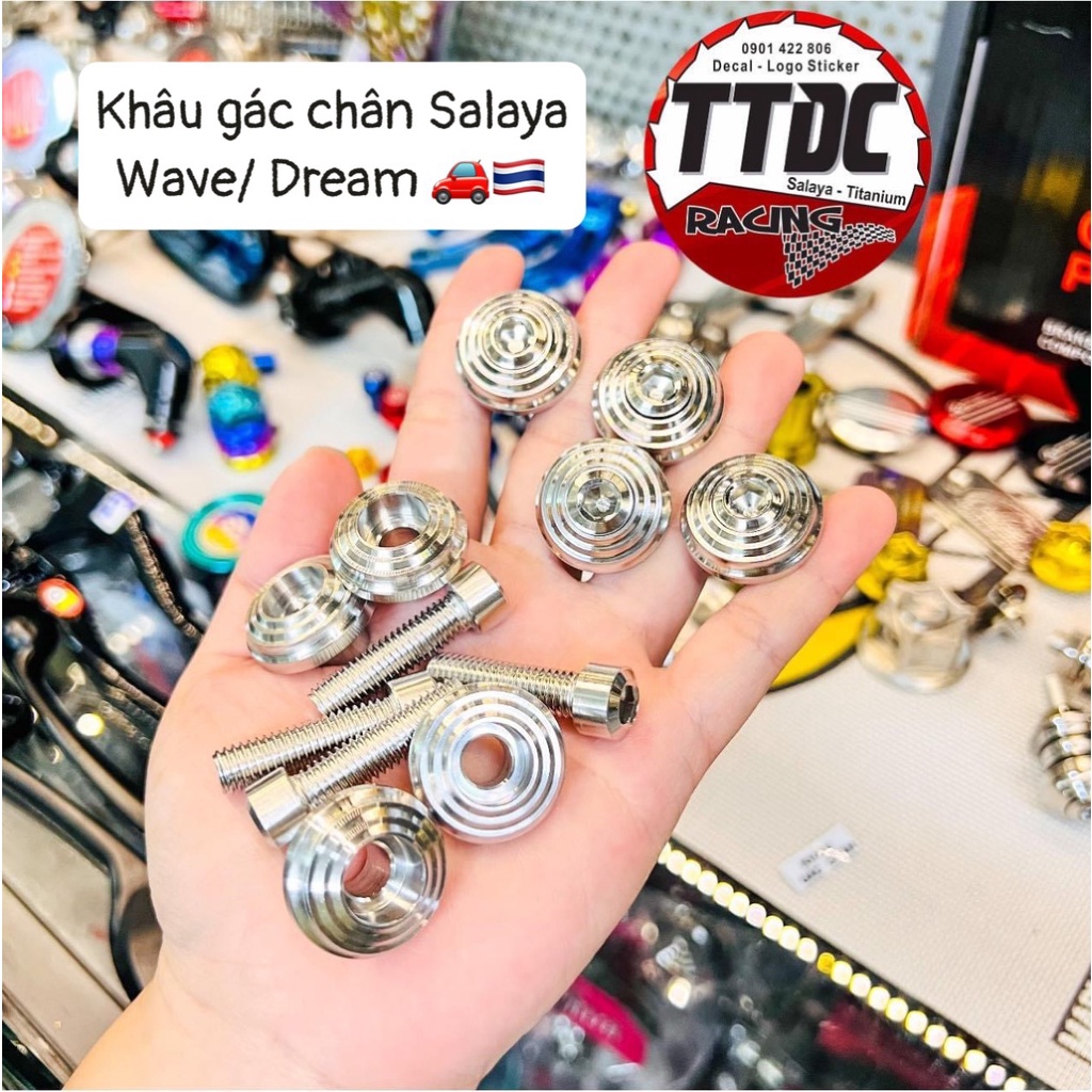 Khâu salaya gắn gác chân wave dream ✌