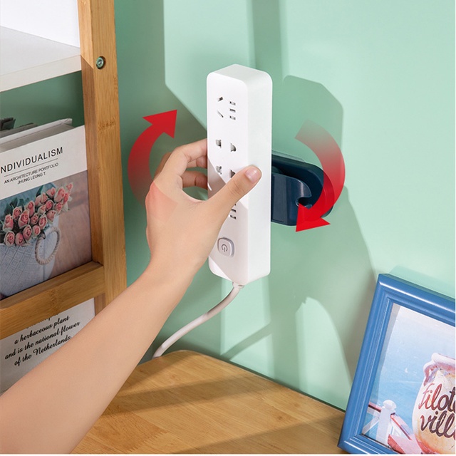 Giá đỡ cố định ổ cắm điện xoay 360 độ tiện dụng