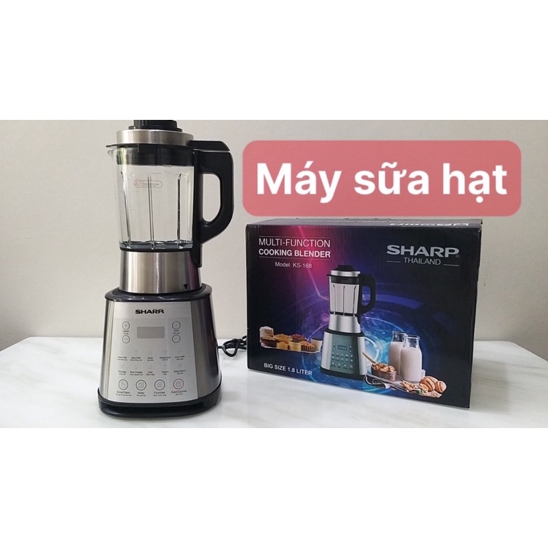 ✨Máy Làm Sữa Hạt Sharp KS168 (New 2022). Công suất 800W