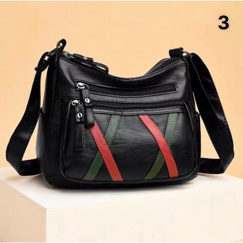 Túi xách da mềm đẹp đeo chéo thời trang cao cấp - A&ESHOP 66586