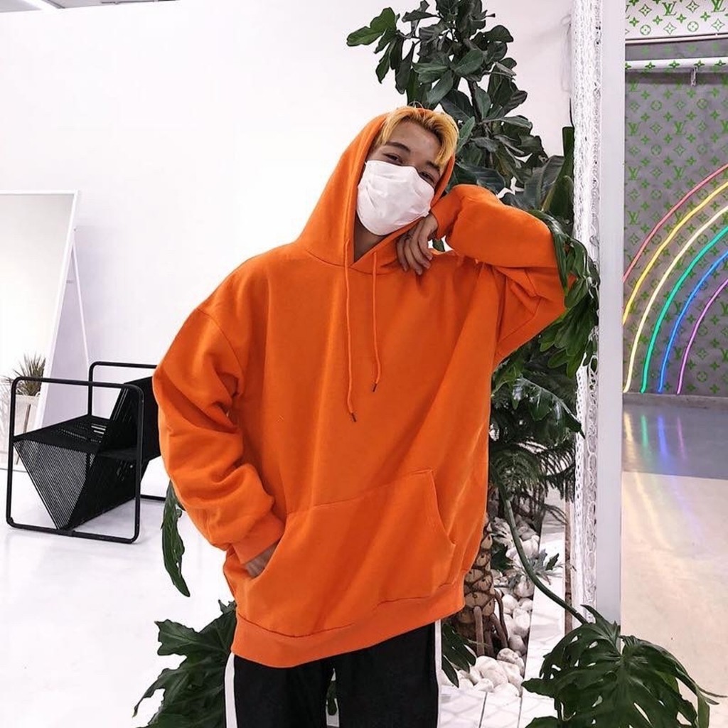 Áo Hoodie basic ❤️FREESHIP ❤️ Áo khoác nỉ trơn trần bông 2 lớp, form unisex nam nữ - KNT01