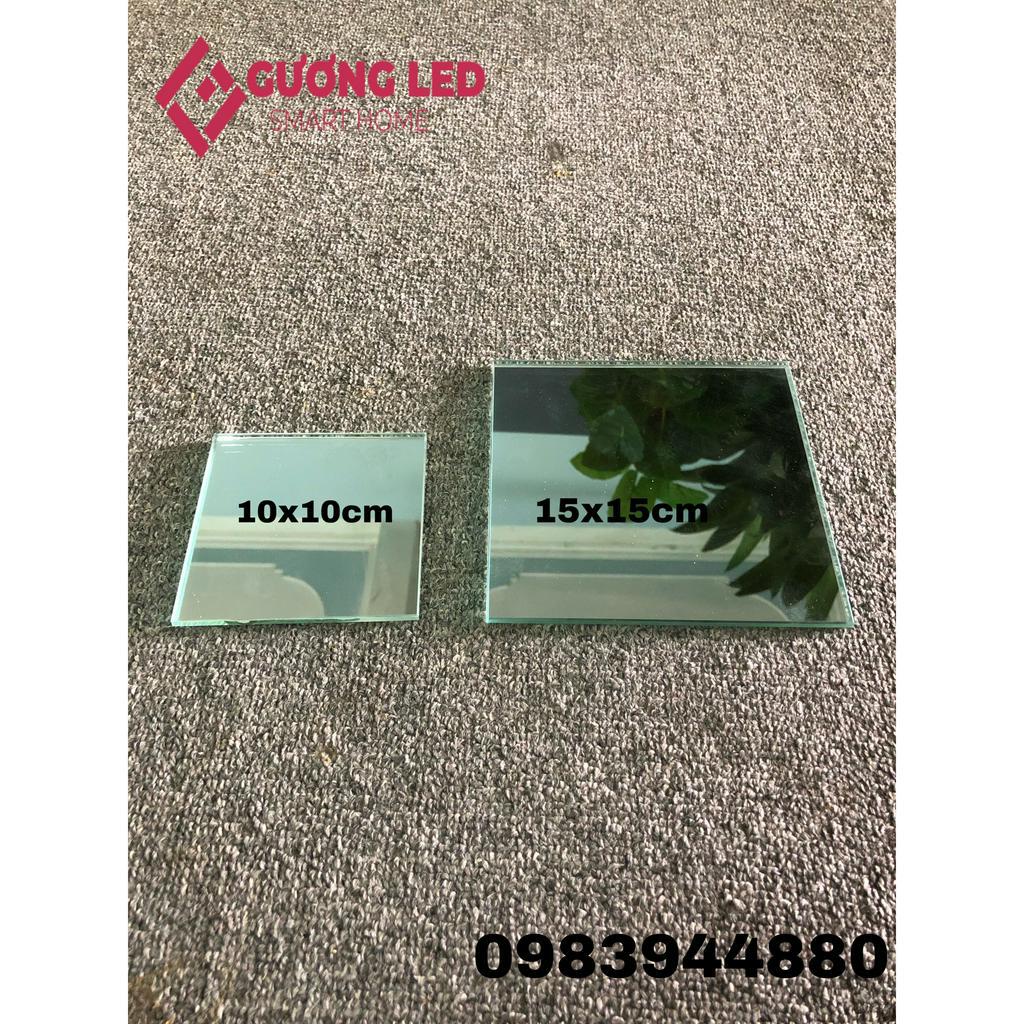 Gương dán tường cao cấp kích thước 15x15cm
