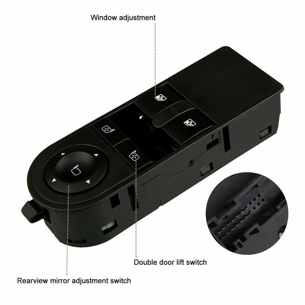 Công Tắc Điều Khiển Cửa Sổ Cho Opel Astra H Zafira B Vauxhall