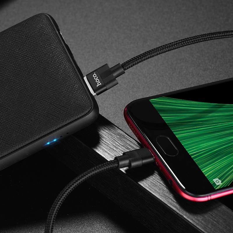 Dây sạc nhanh Hoco U55 siêu bền 2.4A, cáp dài 1.2m