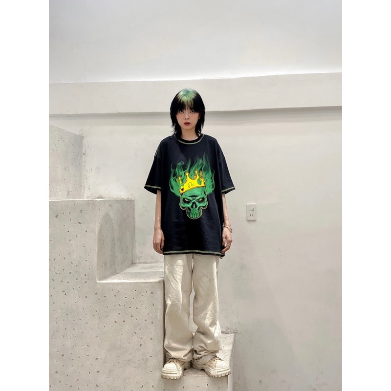 ÁO THUN ĐẦU LÂU BỐC CHÁY BỐC CỰC BỐC ( SKULL TEE ) | BigBuy360 - bigbuy360.vn