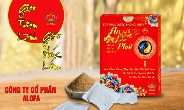 1 Hộp Bột Alofa 40 gói(kèm túi gấm) + LƯ XÔNG TRẦM HƯƠNG | BigBuy360 - bigbuy360.vn
