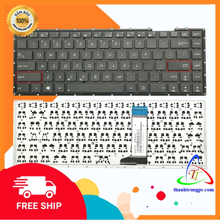 Bàn phím laptop Asus A455l F454L X454 A454