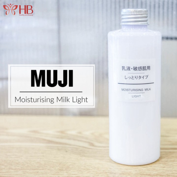 Sữa dưỡng Muji Moisturising Milk ( ligh, mois ) Nhật Bản 200ml