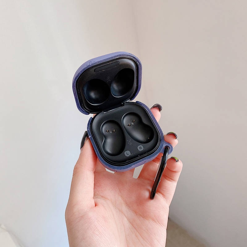 Vỏ bảo vệ hộp sạc tai nghe Samsung Galaxy Buds Live / Buds Pro / Buds2 mềm họa tiết hoạt hình cá tính