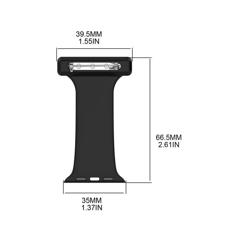 Ghim Silicone Thay Thế Cho Đồng Hồ Thông Minh iWatch 1 / 2 / 3 / 4 / 5 / 6 / 7 / SE