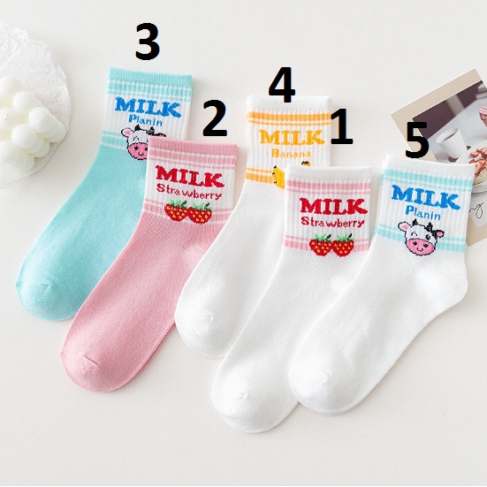 Tất Cổ Dài Nữ - Vớ Cổ Dài Nữ Cotton Đa Dạng Mẫu Dễ Dàng Phối Trang Phục Cho Các Bạn Nữ
