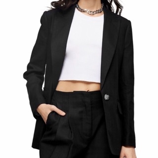 Vest đen xuất xịn kiểu 1 nút/4nút