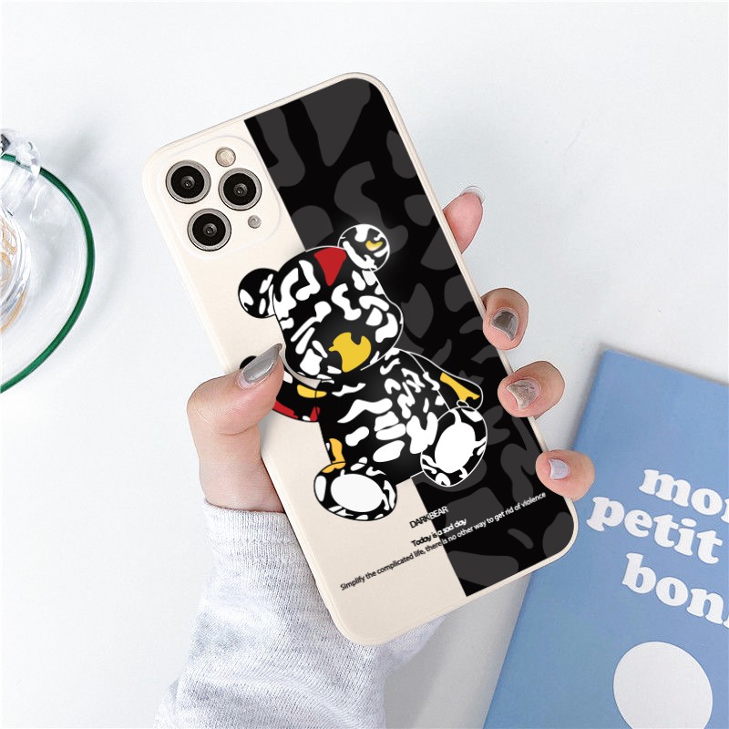 Ốp lưng iphone vuông BVC kaws họa tiết 6/6plus/6s/6splus/7/7plus/8/8plus/x/xr/xs/11/12/pro/max/plus/promax - Awifi V3-10 | WebRaoVat - webraovat.net.vn